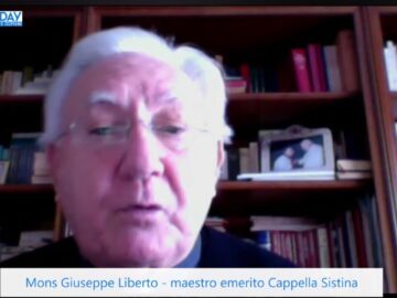 Mons Giuseppe Liberto Maestro Emerito Della Cappella Sistina