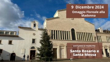 Santa Messa E Omaggio Floreale Alla Madonna 8 Dicembre 2024 (Fr Aldo Broccato)