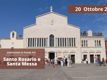 Santo Rosario E Santa Messa – 20 Ottobre 2024 (fr. Raffaele Mangiacotti)