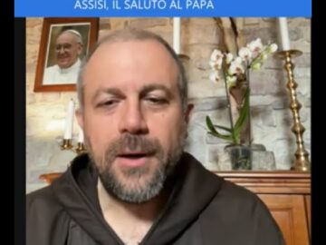 Assisi, Il Saluto Al Papa! (Just Today 28 Aprile 2025)