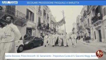 Secolare Processione Pasquale A Barletta (Just Today 17 Aprile 2025)