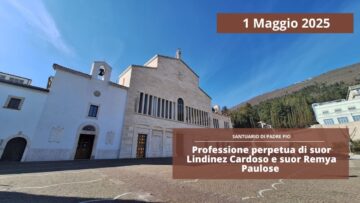 Professione Perpetua Di Suor Lindinez Cardoso E Suor Remya Paulose – 1 Maggio 2025