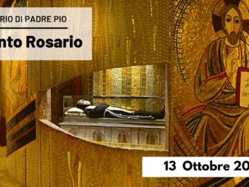 🔴 Santo Rosario E Santa Messa – 13 Ottobre 2021 (fr. Matteo Canestrale)