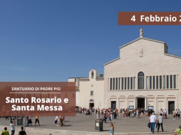 Santo Rosario E Santa Messa – 4 Febbraio 2025 (fr. Domenico Lo Sardo)