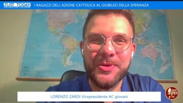 I RAGAZZI DELL’AZIONE CATTOLICA AL GIUBILEO DELLA SPERANZA (Just Today 29 Luglio 2025)