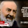 28 Luglio 1916. Padre Pio Da Pietrelcina Giunge Per La Prima Volta A San Giovanni Rotondo