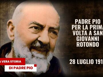 28 Luglio 1916. Padre Pio Da Pietrelcina Giunge Per La Prima Volta A San Giovanni Rotondo