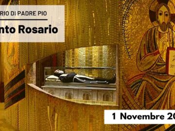 🔴Santo Rosario – 1 Novembre 2021 (fr. Carlo M. Laborde)