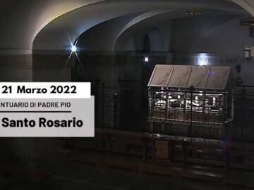 🔴Santo Rosario – 21 Marzo 2022 (fr. Carlo M. Laborde)