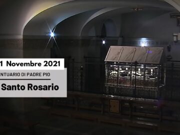 🔴 Santo Rosario – 21 Novembre 2021 (fr. Carlo M. Laborde)