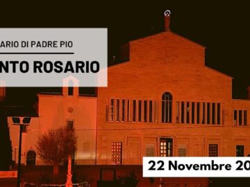 🔴 Santo Rosario – 22 Novembre 2022 (fr. Carlo M. Laborde)