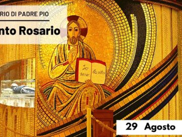🔴 Santo Rosario – 29 Agosto 2022 (fr. Carlo Laborde)