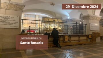 Santo Rosario – 29 Dicembre 2024 (fr. Rinaldo Totaro)