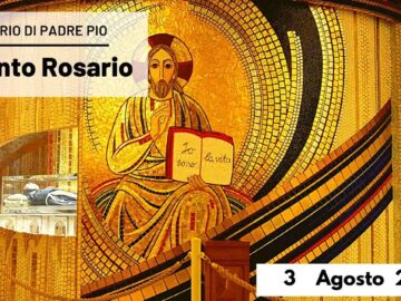 🔴 Santo Rosario – 3 Agosto 2022 (fr. Carlo Laborde)