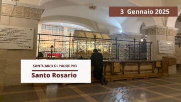 Santo Rosario – 3 Gennaio 2025 Fr Rocco Tummolo
