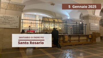 Santo Rosario – 5 Gennaio 2025 (fr. Rinaldo Totaro)