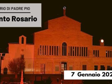 🔴 Santo Rosario – 7 Gennaio 2022 (fr. Carlo M. Laborde)