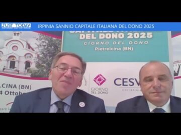 Irpinia Sannio Capitale Italiana Del Dono 2025 (Just Today 4 Ottobre 2025)