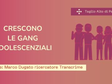 Crescono Le Gang Adolescenziali