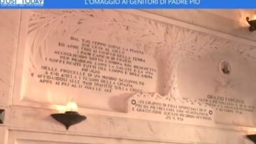 L’omaggio Ai Genitori Di Padre Pio (Just Today 10 Novembre 2025)