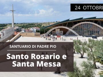 🔴 Santo Rosario E Santa Messa – 24 Ottobre 2021 (fr. Matteo Canestrale)