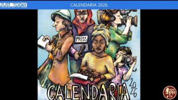 Calendaria 2026, Anno Dedicato Alle Giornaliste Di Tutto Il Mondo