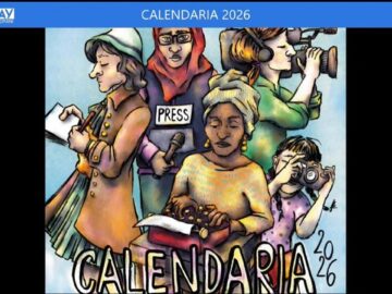Calendaria 2026, Anno Dedicato Alle Giornaliste Di Tutto Il Mondo