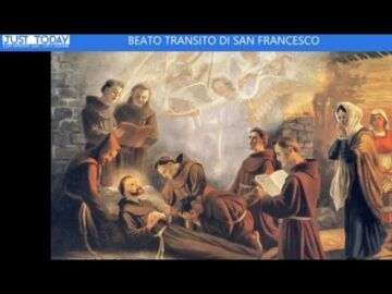 Il Beato Transito Del Poverello Di Assisi – Adorazione Eucaristica Della Pastorale Giovanile