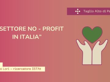 Il Settore No Profit In Italia Taglio Alto 8 Gennaio 2026