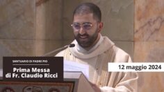 Prima Messa Di Fr Claudio Ricci 12 Maggio 2024