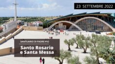 🔴 Santa Messa – 23 Settembre 2022 (mons. Franco Moscone)