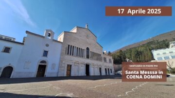 Santa Messa In Coena Domini – 17 Aprile 2025 (fr. Maurizio Placentino)