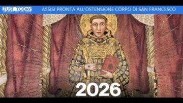 Assisi Pronta All’ostensione Corpo Di San Francesco