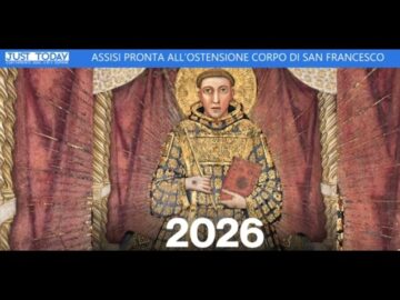 Assisi Pronta All’ostensione Corpo Di San Francesco