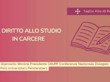 Il Diritto Allo Studio In Carcere