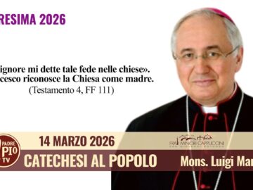 Catechesi Al Popolo – 14 Marzo 2026 (mons. Luigi Mansi)