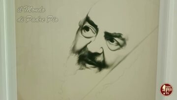 Il Mondo Di Padre Pio. Gli Occhi Di Padre Pio, Gli Occhi Pieni Di Luce Come Quelli Di Un Fanciullo.