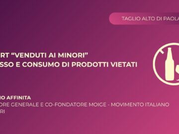 “Venduti Ai Minori”: L’allarme Del Moige Su Alcol, Droga E Azzardo