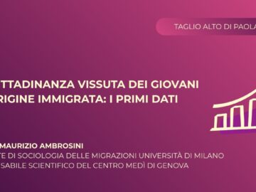 La Cittadinanza Vissuta Dei Giovani Di Origine Immigrata I Primi Dati