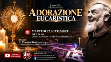 Adorazione Eucaristica – 22 Settembre 2026 (Fr Claudio Ricci)
