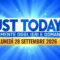 Just Today 28 Settembre 2026